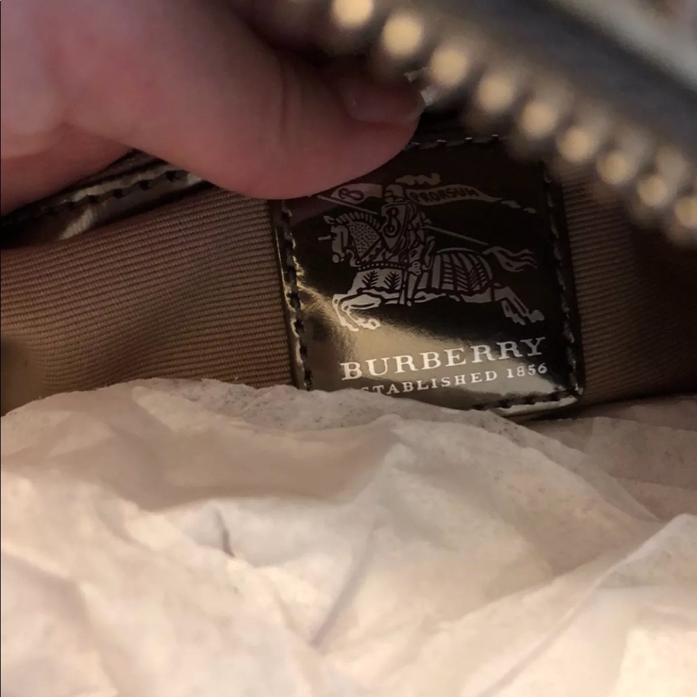 Burberry Nova Check Tote/Bowling Bag - Picture 6 of 8